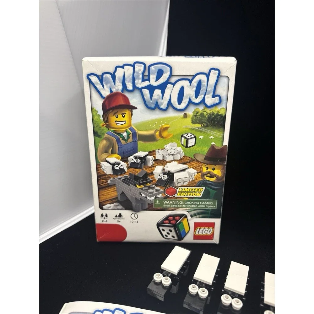 LEGO Games Board Game Wild Wool Limited Edition # 3845 Open Box COMPLETE - Picture 2 of 6